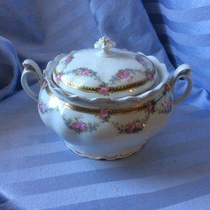 Vtg Porcelain M.Z. Austria Serving Bowl